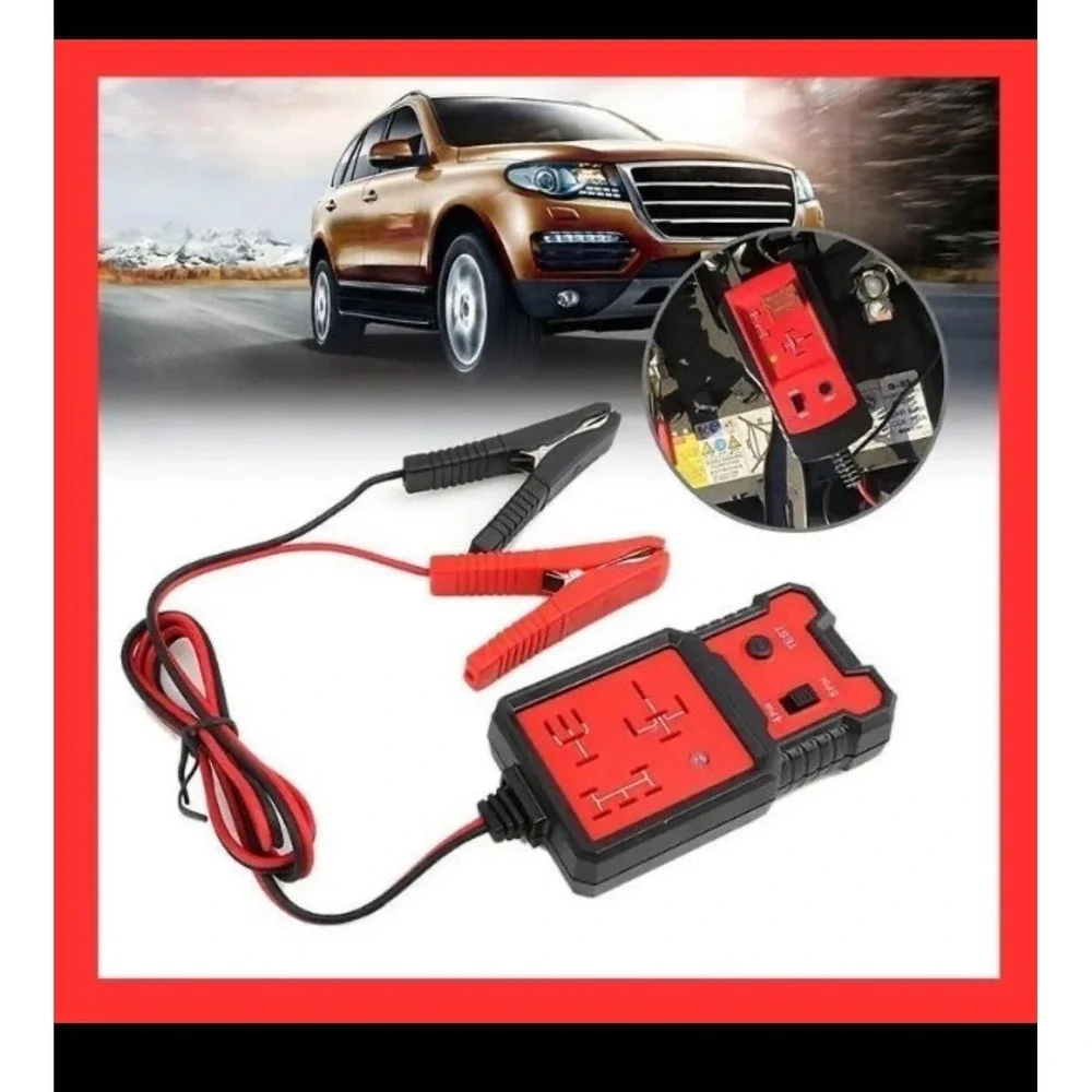 Voltage Tester Car Relay Tester Automotive Electronic Relay Tester Universal 12V